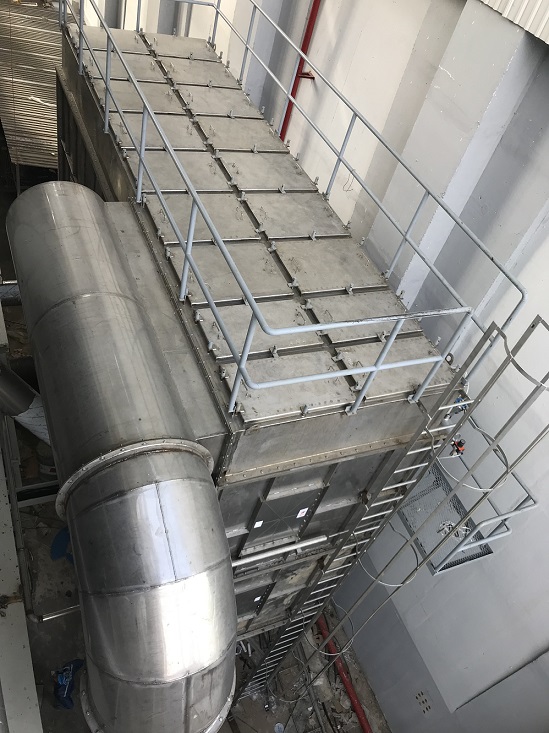 stainless dust collector for sugar mill